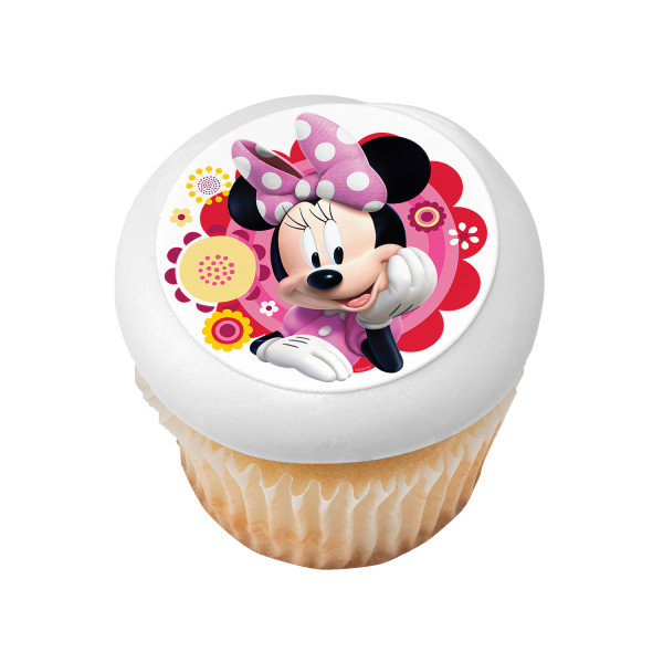 Disney Minnie Mouse Dots & Daisies PhotoCake® Edible Image®