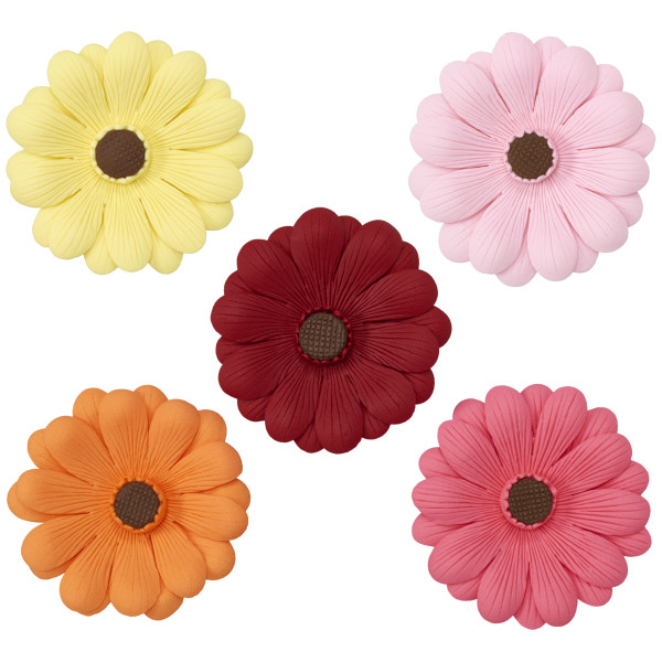 Gerbera Daisy Assortment Gum Paste Flowers