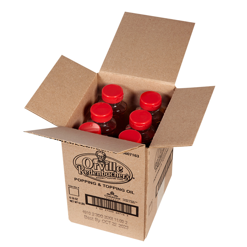 ORVILLE REDENBACHERS Buttery Popping And Topping Oil | Conagra Foodservice