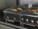 24-inch Cayenne® heavy-duty flat-top gas griddle with manual controls