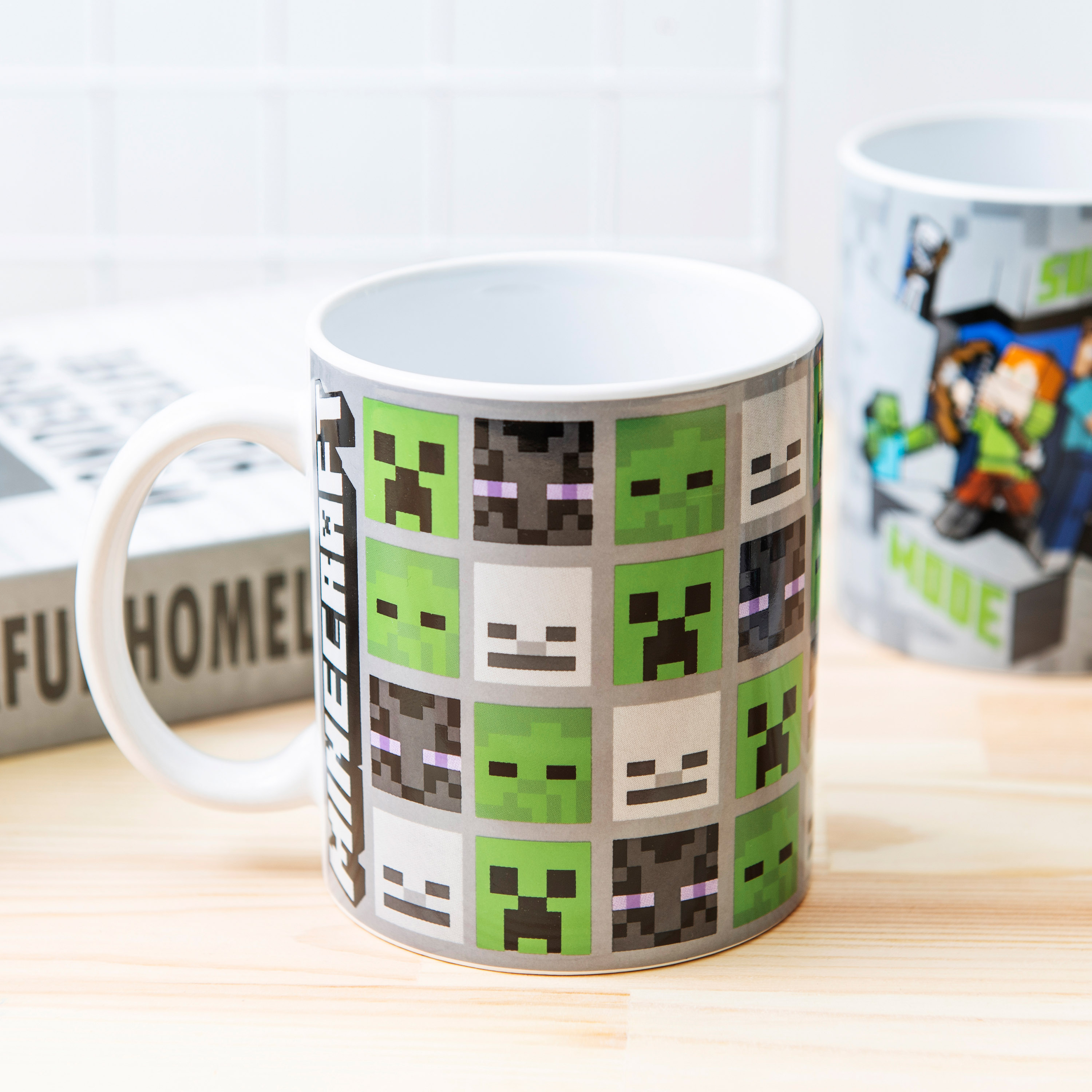 Minecraft Coffee Mug, Assorted Characters, 4-piece set slideshow image 8
