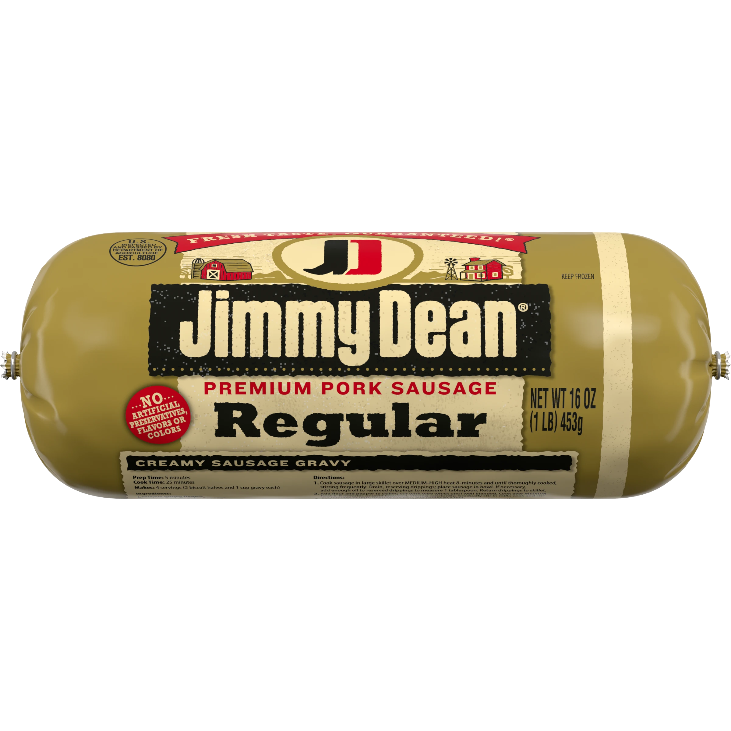 Regular Premium Pork Sausage