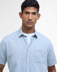 Nelson Regular Short-Sleeved Shirt Lead