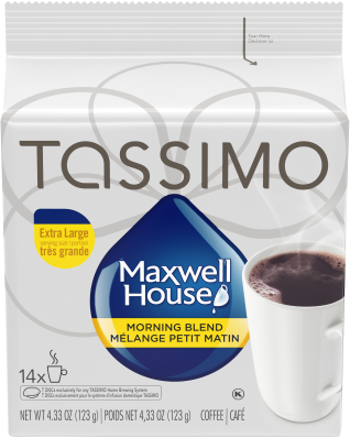 TASSIMO MAXWELL HOUSE MORNING BLEND