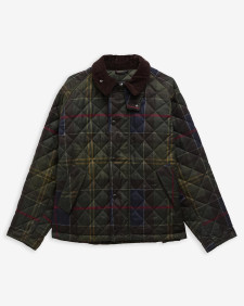 Giacca trapuntata in tartan Transport 