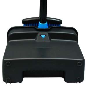 Impact, Blue/Black, 11.5", Dust Pan with Broom