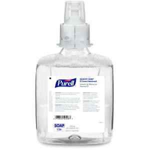 GOJO, PURELL® HEALTHY SOAP™, E1 Handwash Foam Soap, PURELL® CS6 Dispenser 1200 mL Cartridge