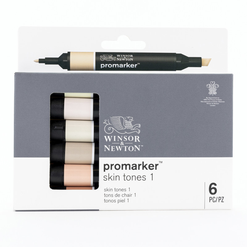 Promarker™, Skin Tones 1, Set of 6