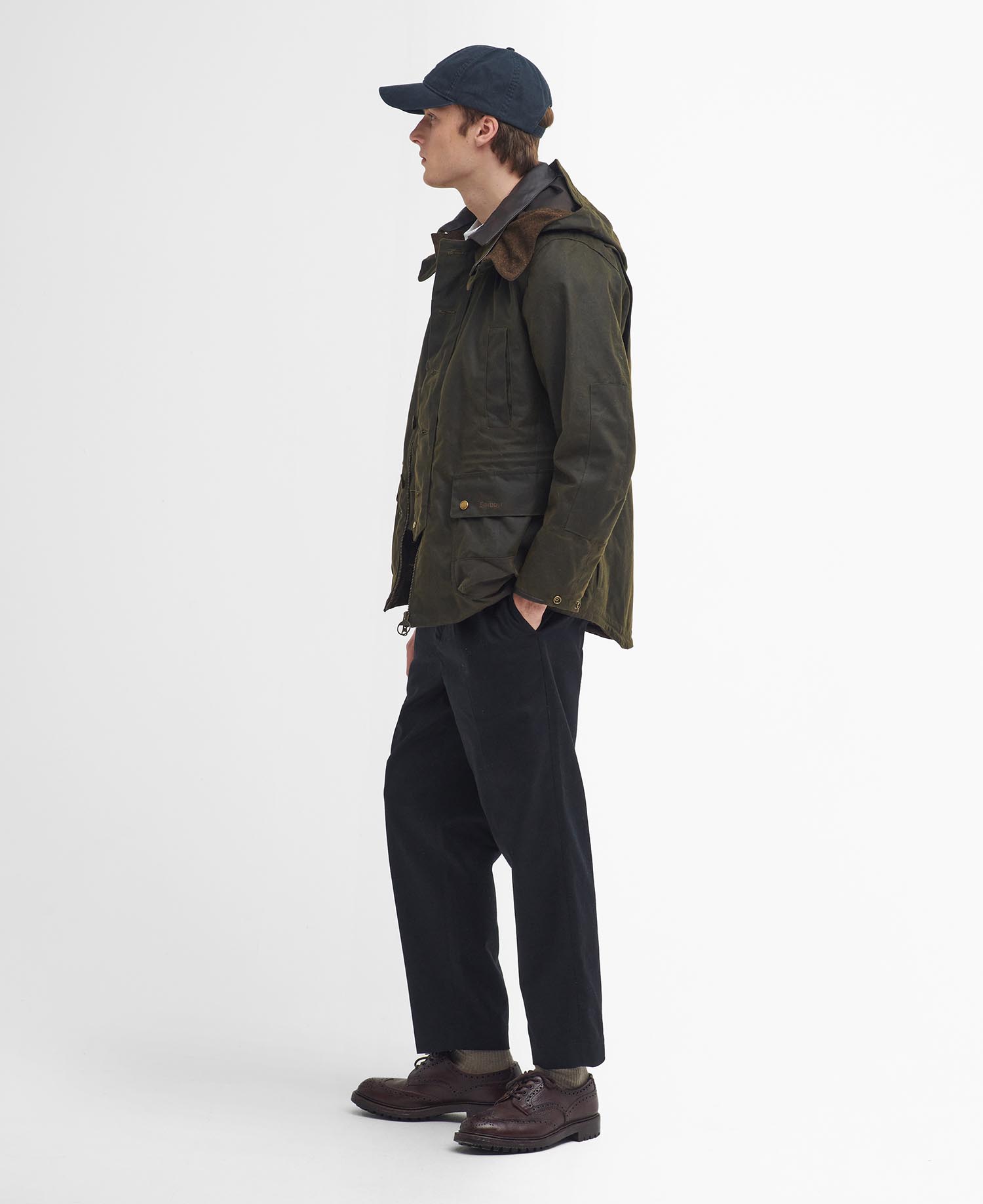 Barbour x TO KI TO Shoreman Waxed Jacket image number 1