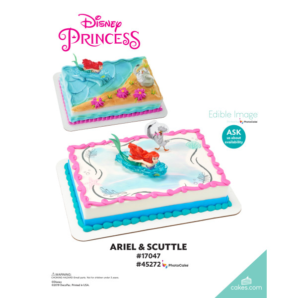 Disney Princess The Little Mermaid Ariel and Scuttle DecoSet® The Magic of Cakes® Page