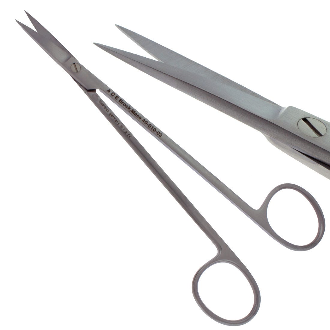 ACE #2 Kelly Scissors, straight, smooth blades