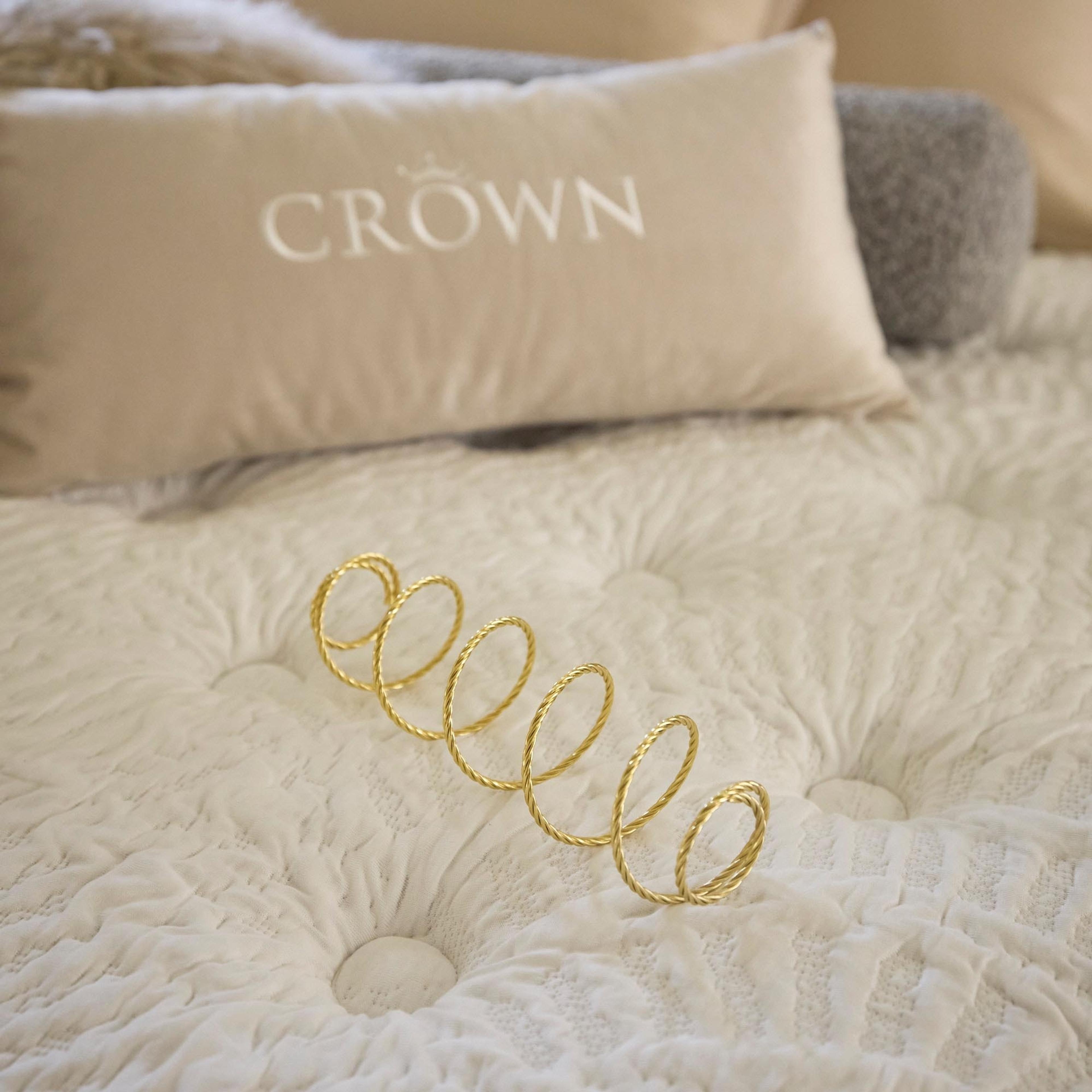 Detail image of the  Crown Posture Bedding Reserve Louis Mattress, Medium from Forty Winks