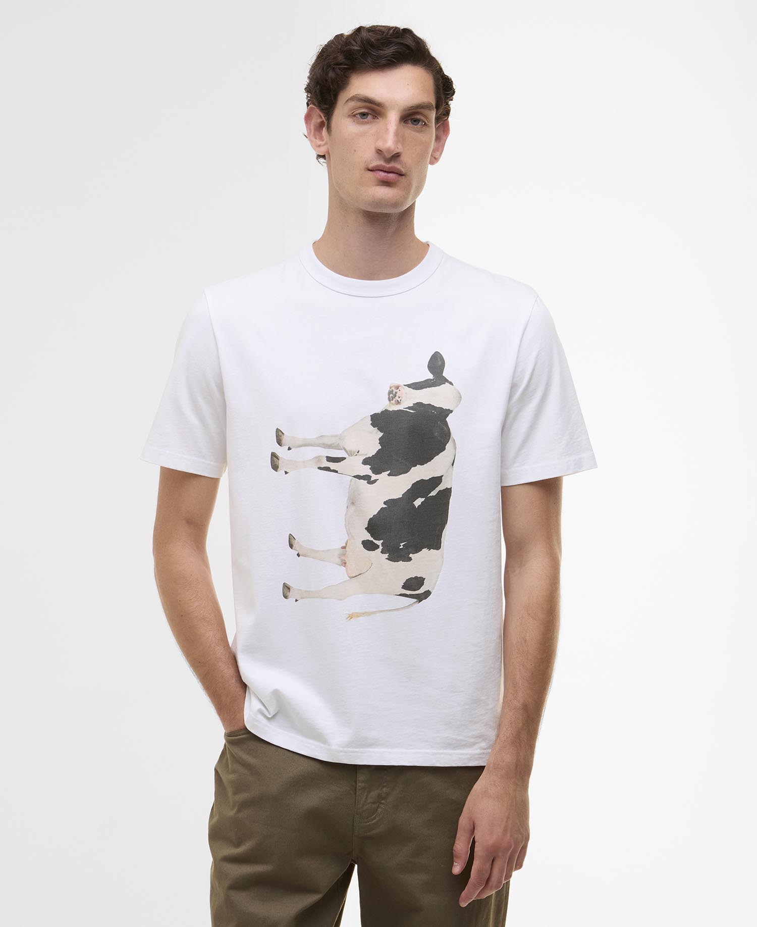 T-shirt Paul Smith loves Barbour image number 1