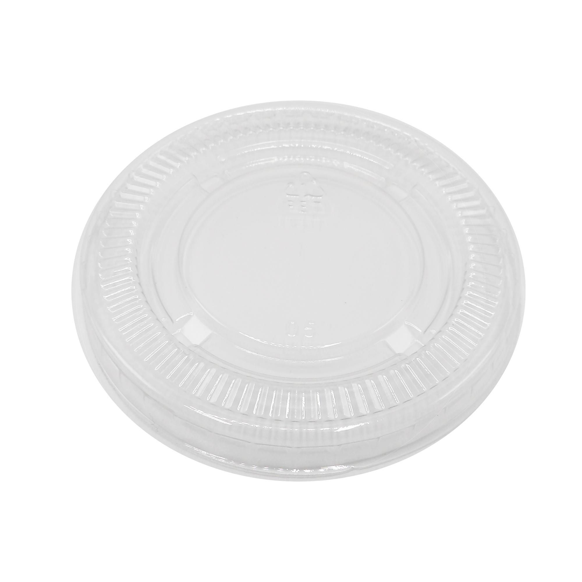 Medd Max LLC LIDS, CUP PORTION PLAS CLR 3-5.5OZ (100/PK 25PK/CS)