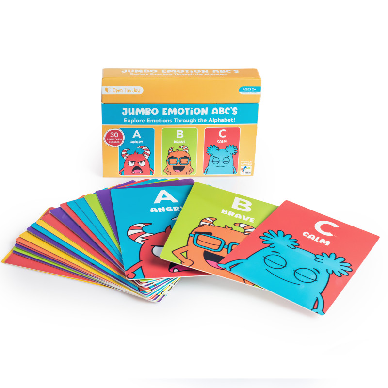 Jumbo ABC Emotion Cards