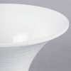 Small White Cubic Melamine Pedestal Bowls