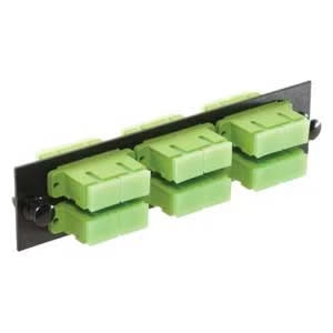 Ap101409 Multilink 10-5327 Fiber Adapter Panel, Steel, SC/APC Duplex, Singlemode ...