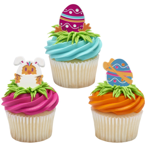 Egg-Cited for Easter Cupcake Rings