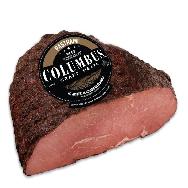 COLUMBUS(r) Roasted Pastrami 2/6lb . A1N1 - Front No Plunge In Package (Low Res)