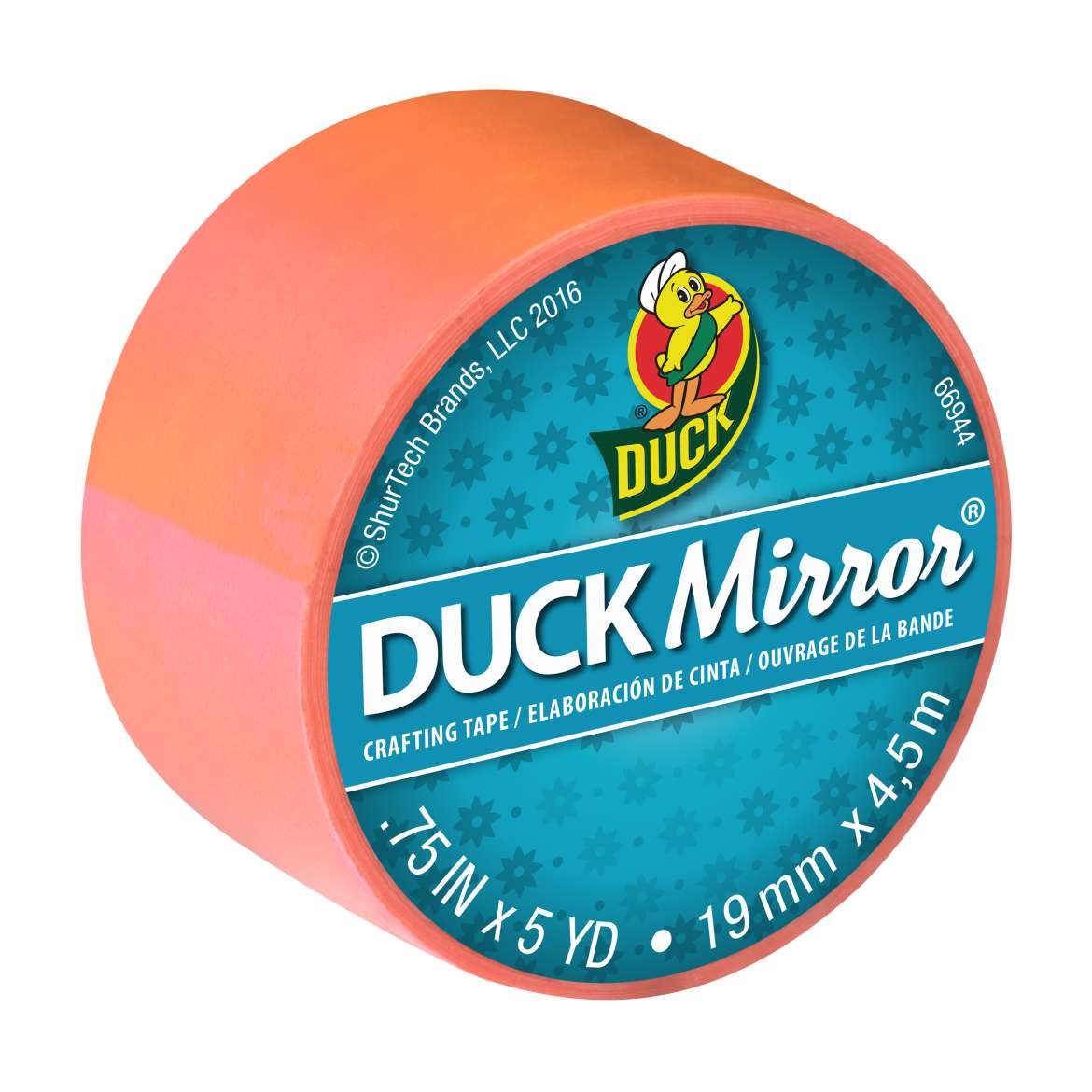 Duck Mirror® Crafting Tape - Pink, 0.75 in. x 5 yd. Image