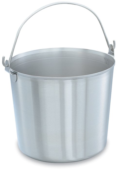 16-quart stainless steel utility pail - Vollrath Foodservice