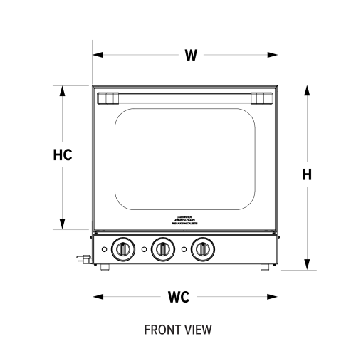 Engineering front view