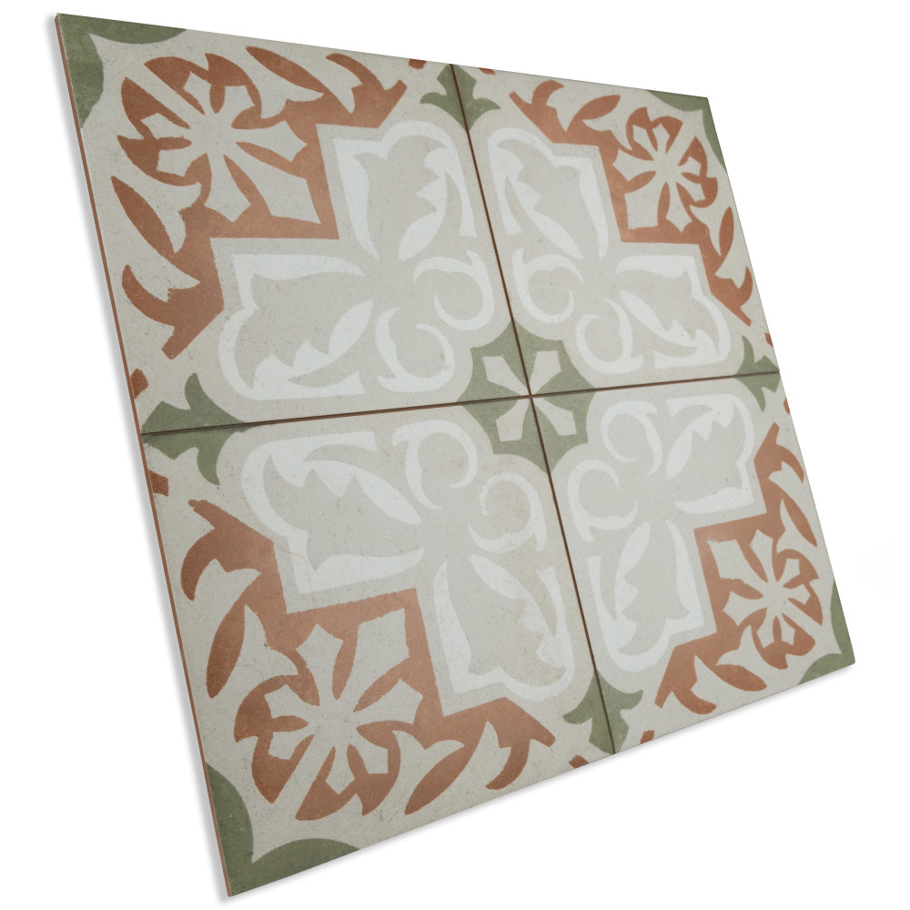 Kings Paname Bastille 17-5/8 in. x 17-5/8 in. Ceramic Floor and Wall Tile