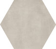 Lyra Taupe 7×8 Hexagon Field Tile