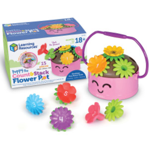 Poppy the Count & Stack Flower Pot