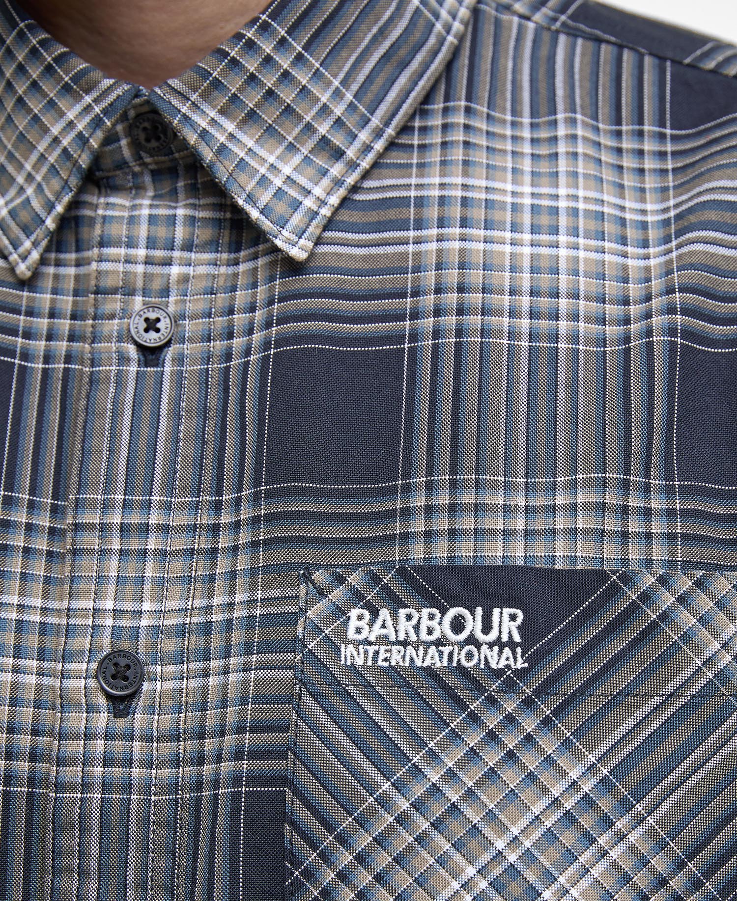 Camicia a quadri Hall a maniche lunghe image number 4