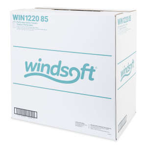 WSI122085CTB, Windsoft, 60ft Kitchen Roll Towel, 2 ply, White
