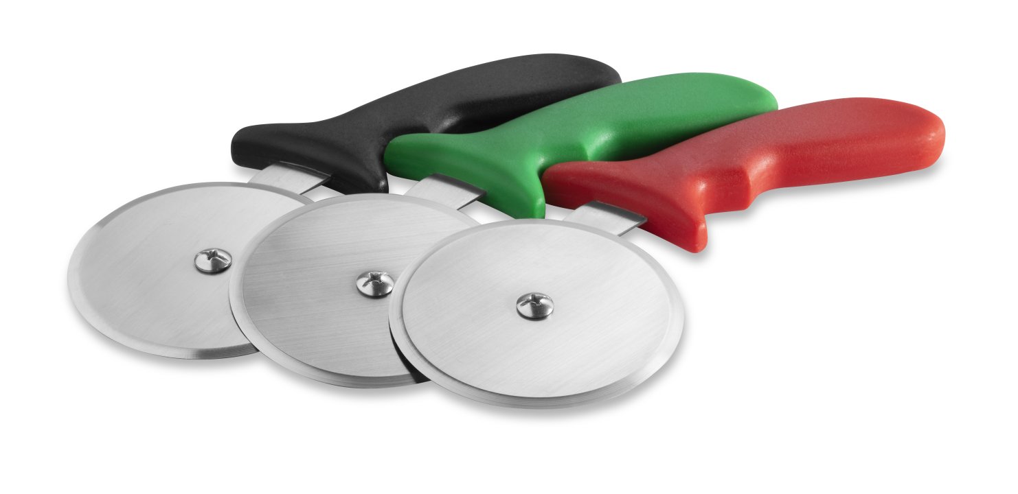 4” Heavy Duty Pizza Cutter in Black