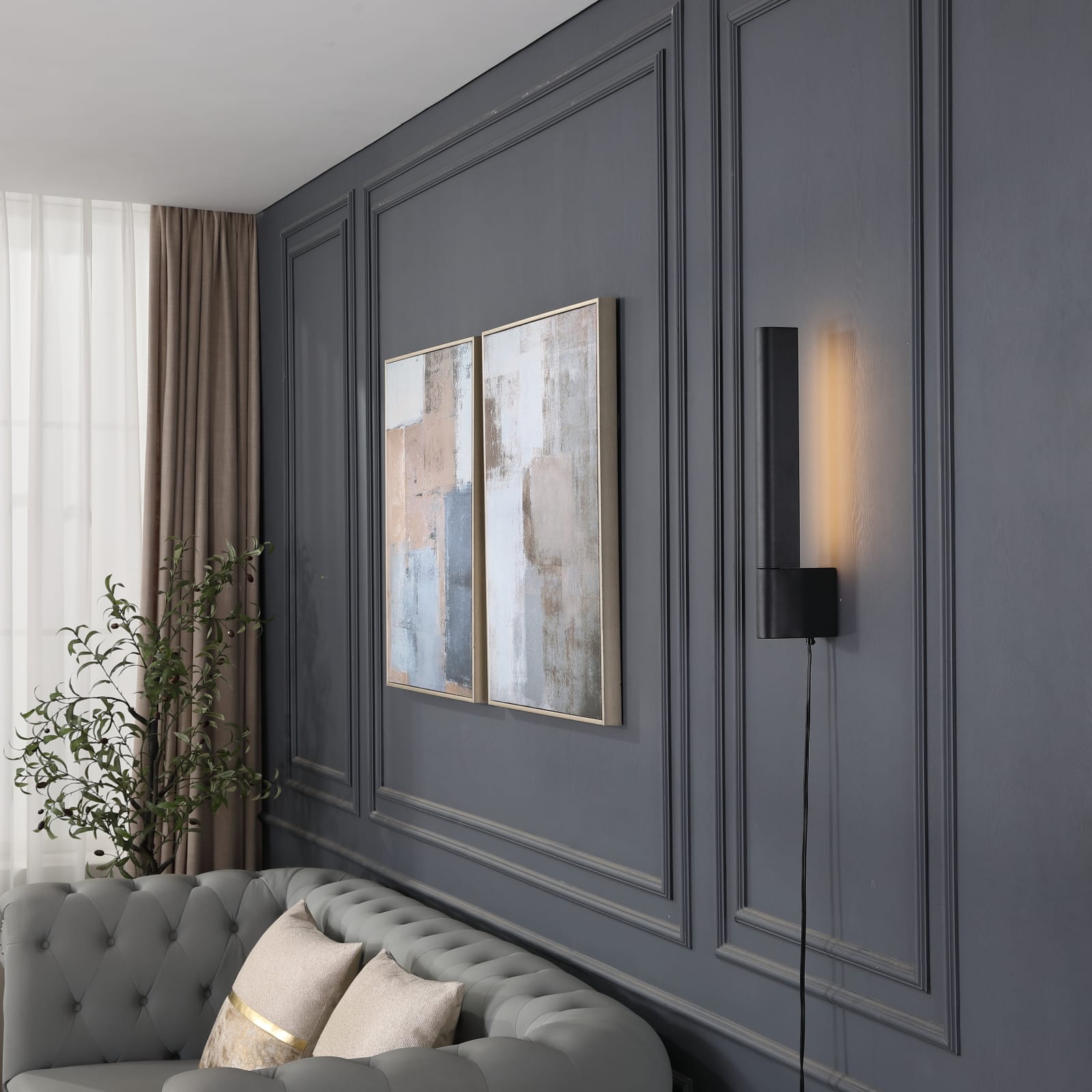 Ma'or Wall Sconce — installation 2