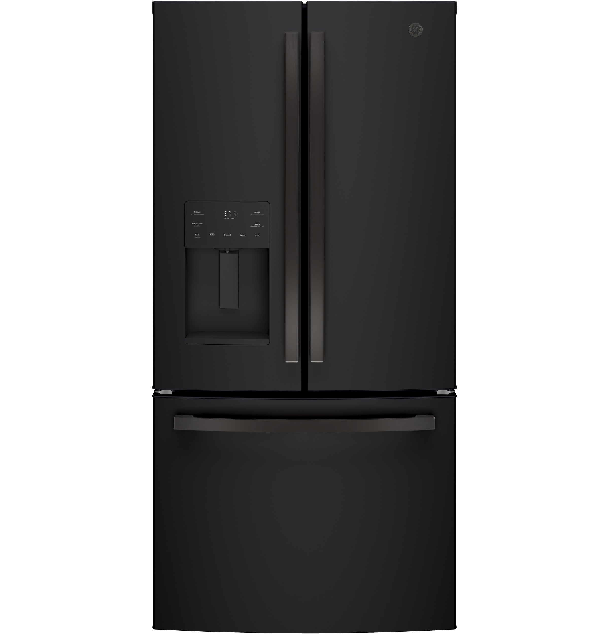 GE® ENERGY STAR® 17.5 Cu. Ft. Counter-Depth French-Door Refrigerator