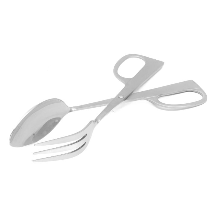 10-inch stainless steel scissor tongs