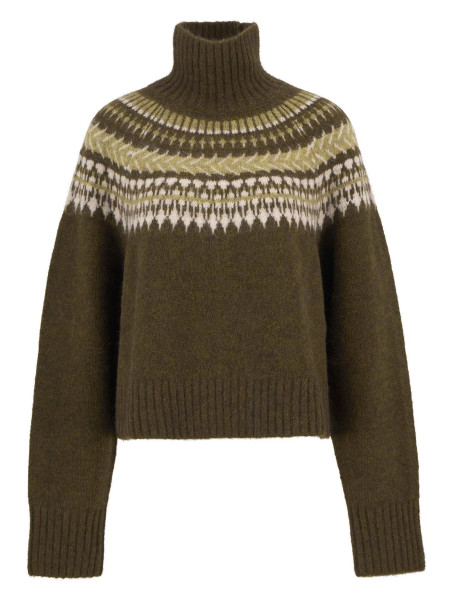 Lorrie Fair Isle Roll-Neck Jumper Lorrie Fair Isle Roll-Neck Jumper