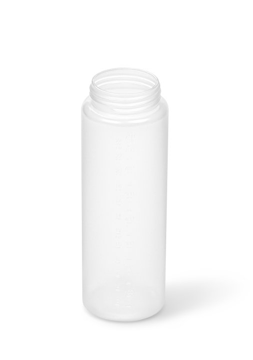 24-ounce Traex® clear wide-mouth squeeze dispenser replacement bottle
