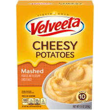 Velveeta Cheesy Mashed Potatoes with Creamy Cheese Sauce, 9.5 oz Box