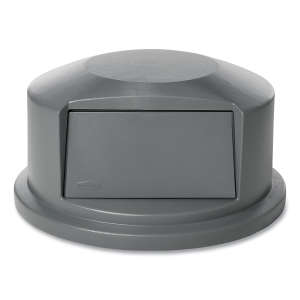 Rubbermaid Commercial, BRUTE, Dome, Resin, 44 gal, Gray, Receptacle Lid