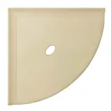 Retrofit Bath Accessoires Matte Sand Flatback 10″ Corner Shelf