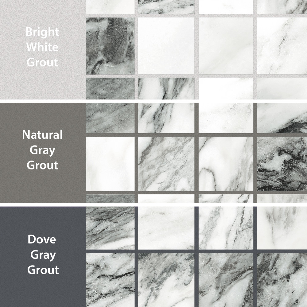 Touche 2″ Square Zebre 11-3/4 in. x 11-3/4 in. Porcelain Mosaic Tile