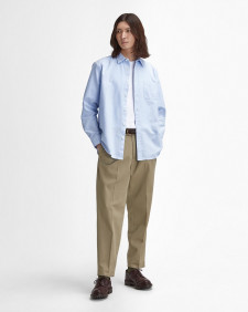 Camicia Oxford oversize a maniche lunghe Dunand 