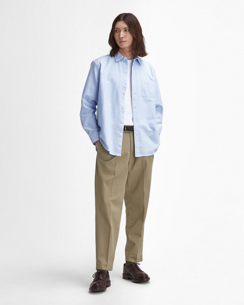 Camicia Oxford oversize a maniche lunghe Dunand 