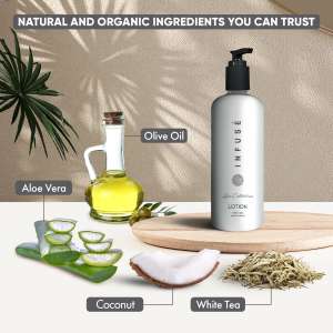 Diversified Hospitality, Acquavera Infusé, Terra Pure Infuse White Tea and Coconut Lotion Paste Lotion,  400 mL Pump Bottle