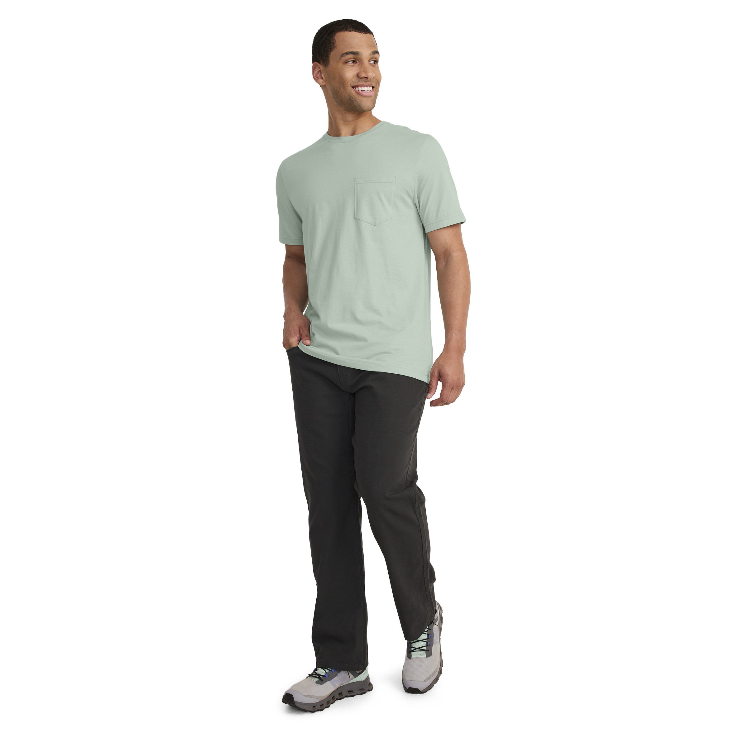 Jockey Men's Made in America Heritage Short Sleeve Pocket Tee - Picture 12 of 46