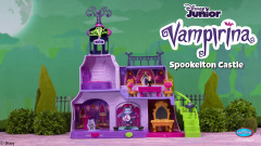 Disney Junior Vampirina Spookelton Castle, 8 Piece Dollhouse Playset with Lights and Sounds, Officially Licensed Kids Toys for Ages 3 Up, Gifts and Presents - image 2 of 3