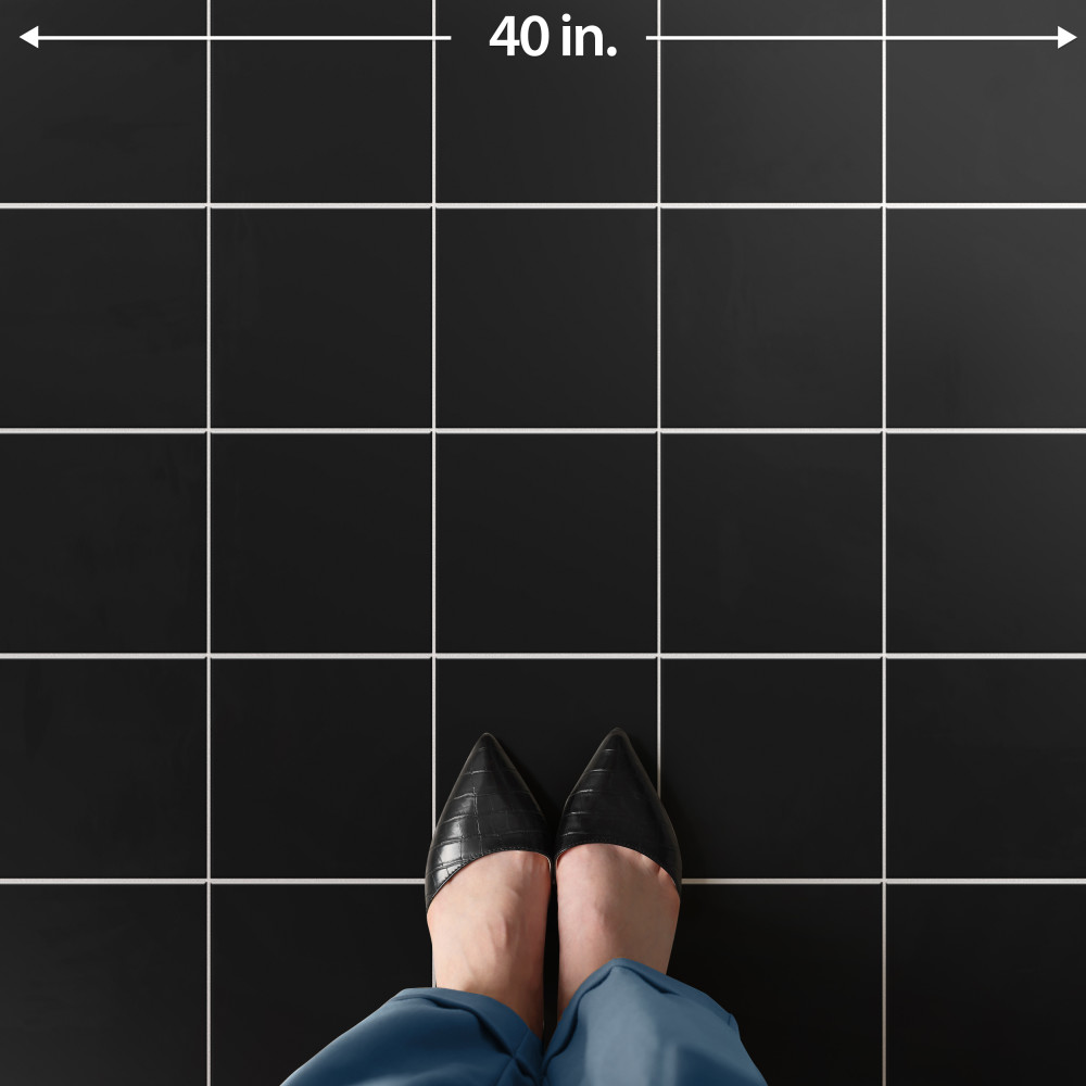 Monocolor Special Nero 7-7/8 in. x 7-7/8 in. Ceramic Floor and Wall Tile