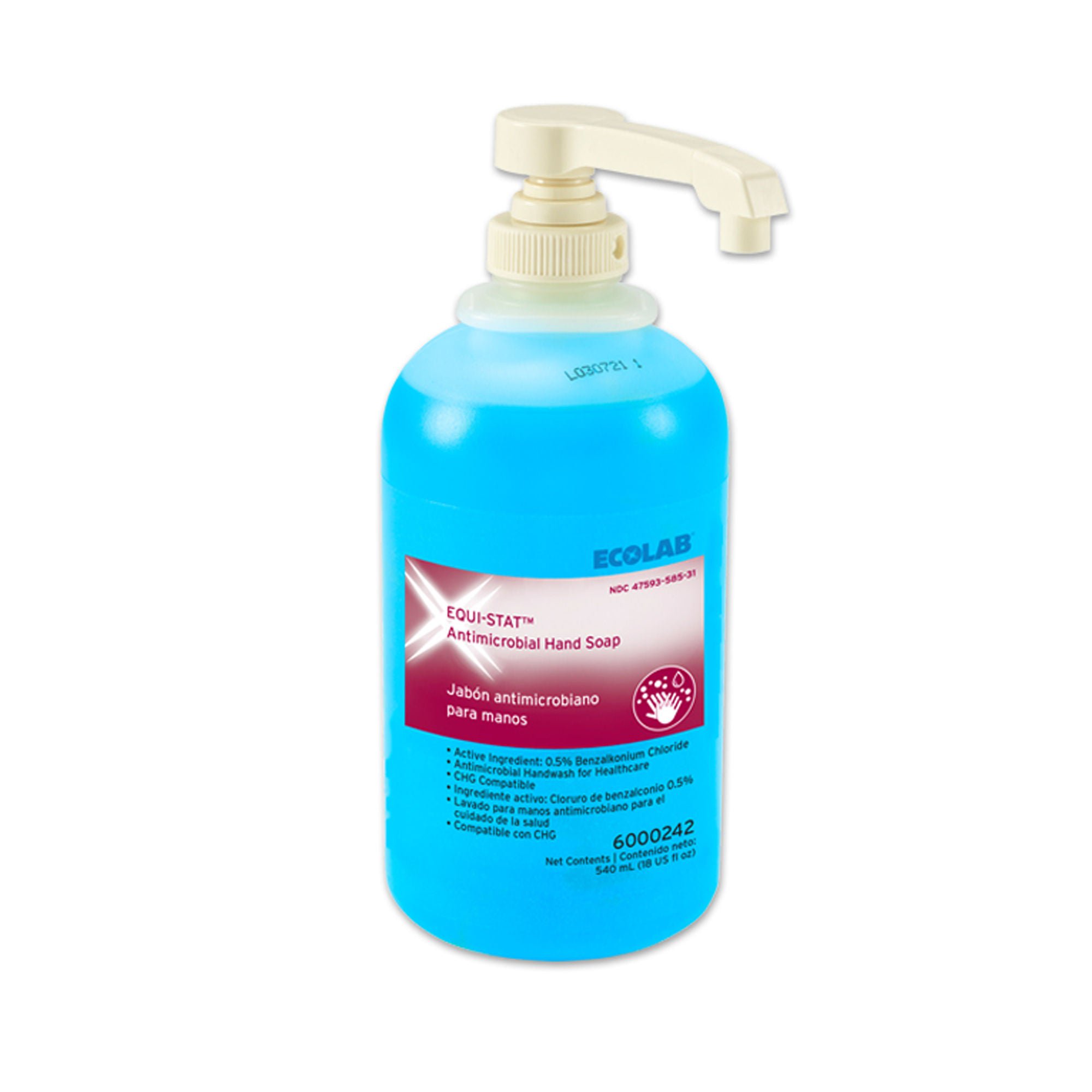 Equi-Stat™ Antimicrobial Soap, 18.2-ounce Pump Bottle