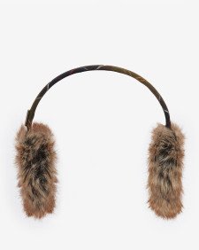 Barrhill Faux-Fur Ear Muffs Classic Tartan