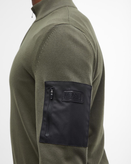 Maglione Blades con zip corta